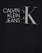 Черная толстовка-худи с логотипом Calvin Klein | Фото 4