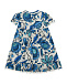 Поплиновое платье с цветочнм принтом GUCCI | Фото 2