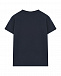 Темно-синяя футболка с лого Bikkembergs | Фото 2