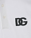Белая футболка-поло с лого Dolce&Gabbana | Фото 3