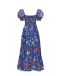 Платье с рукавами-фонариками, принт &quot;бабочки&quot; Charo Ruiz | Фото 1