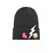 Темно-серая шапка со значками Regina | Фото 1