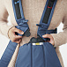 Синий рюкзак-кенгуру Mini Cotton Baby Bjorn | Фото 5