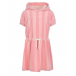 Розовое платье в полоску Fendi | Фото 1