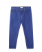 Синие зауженные джинсы GUCCI | Фото 1