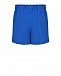 Синие шорты для беременных с поясом на резинке Pietro Brunelli | Фото 6