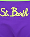 Фиолетовый купальник с зеленым кантом Saint Barth | Фото 3