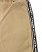 Бежевые брюки с лампасами Burberry | Фото 3