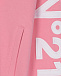 Розовая спортивная куртка с белым лого No. 21 | Фото 3