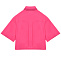 Рубашка укороченная розовая Max&Co | Фото 3