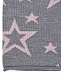 Серый шарф с розовыми звездами Catya | Фото 4