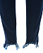 Синие джинсы для беременных с необработанным краем Pietro Brunelli | Фото 8