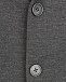Однобортный пиджак серого цвета Dal Lago | Фото 5