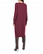 Бордовое платье из шерсти и шелка Panicale | Фото 3