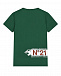 Зеленая футболка с принтом &quot;MILANO&quot; No. 21 | Фото 2