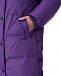 Стеганое двусторонне пальто, фиолетовое Yves Salomon | Фото 16