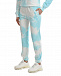 Бело-голубые джоггеры tie-dye Forte dei Marmi Couture | Фото 7