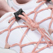 Белые кроссовки с розовой подошвой Flower Mountain | Фото 6