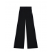 Черные широкие спортивные брюки MM6 Maison Margiela | Фото 1