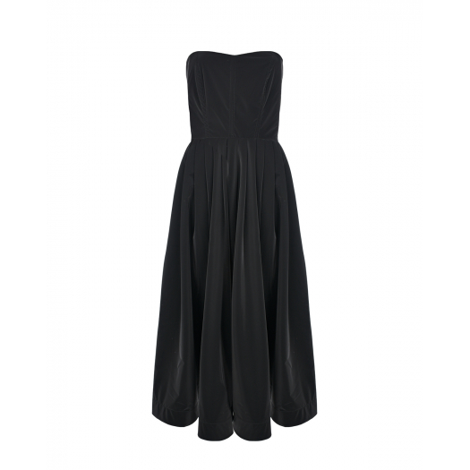 Черное платье с корсетом Flashin | Фото 1