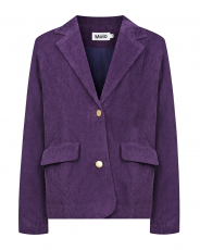Фиолетовый пиджак из вельвета Harrietta Night Purple