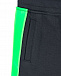 Спортивные брюки с неоновыми лампасами Emporio Armani | Фото 3