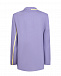 Фиолетовый двубортный пиджак с белым кантом Paade Mode | Фото 2