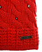 Красная шапка с помпоном и жемчужинами  | Фото 3