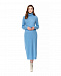 Голубое платье-водолазка для беременных из шерсти и кашемира Pietro Brunelli | Фото 5