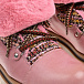 Розовые ботинки с подкладкой из овчины Gallucci | Фото 6