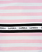 Слитный купальник в розово-белую полоску La Perla | Фото 3