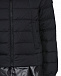 Черная куртка с глянцевой рюшей Moncler | Фото 4