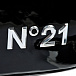 Черная лаковая сумка с логотипом 19х12х7 см No. 21 | Фото 5