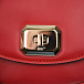 Красная кожаная сумка через плечо, 7х18х15 см  | Фото 7