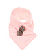 Розовый шарф из флиса с аппликацией Poivre Blanc | Фото 3