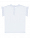 Белая футболка с рюшами на рукавах Moschino | Фото 2