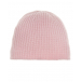Розовая шапка из кашемира Yves Salomon | Фото 1