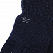 Темно-синие вязаные перчатки Emporio Armani | Фото 2