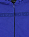 Синяя спортивная куртка с люрексом Emporio Armani | Фото 3