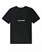 Удлиненная черная футболка Dolce&Gabbana | Фото 2