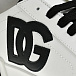 Кеды с черным лого, белые Dolce&Gabbana | Фото 6