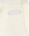 Белые перчатки из шерсти Il Trenino | Фото 2