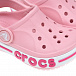 Розовые сланцы с логотипом Crocs | Фото 6