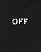 Черная футболка с белым логотипом Off-White | Фото 3