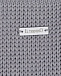 Серый шарф-ворот из шерсти, 23х33 см Il Trenino | Фото 4