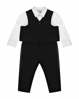Комплект: брюки, рубашка и жилет Emporio Armani , арт. 6HH810 4N3FZ 0037 | Фото 1