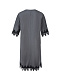 Платье с отделкой черным кружевом Dan Maralex | Фото 5