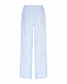 Голубые прямые брюки 120% Lino | Фото 6