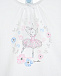 Пижама из хлопка с принтом &quot;кролик в балетной пачке&quot; Sanetta | Фото 4