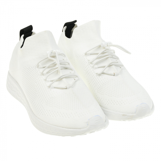 Белые кроссовки-носки Fessura | Фото 1